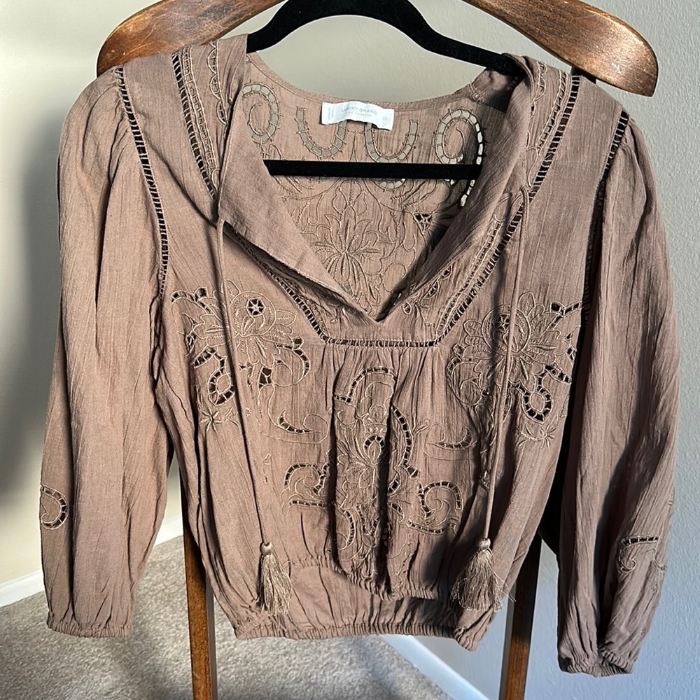 Lucky brand blouse.